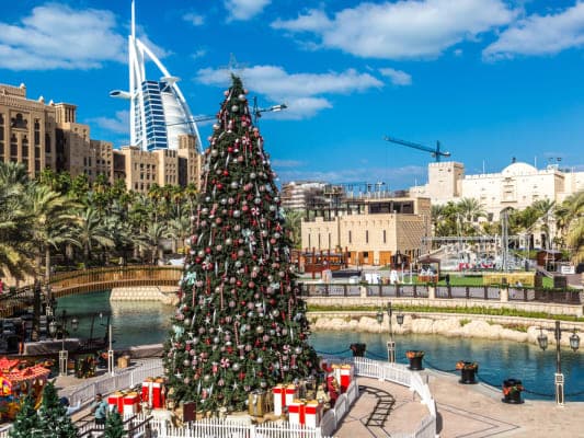 Un réveillon de Noel à Dubai