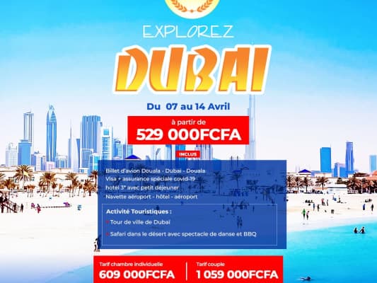 🔥 7 jours à Dubaï : Pack EXPLORER 🔥