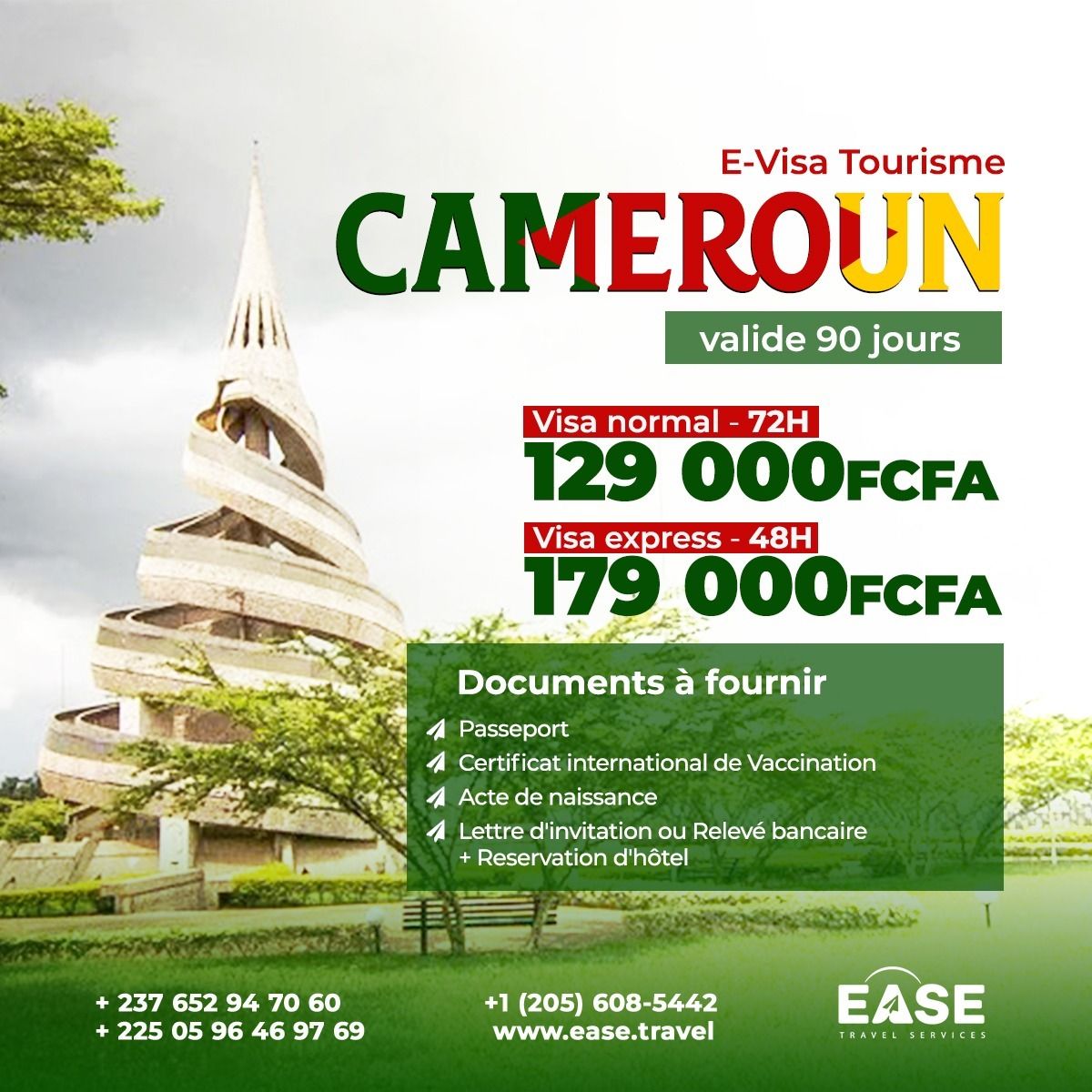 Tout savoir sur le e-visa Cameroun : Procédure, Délais, Difficultés et Solutions